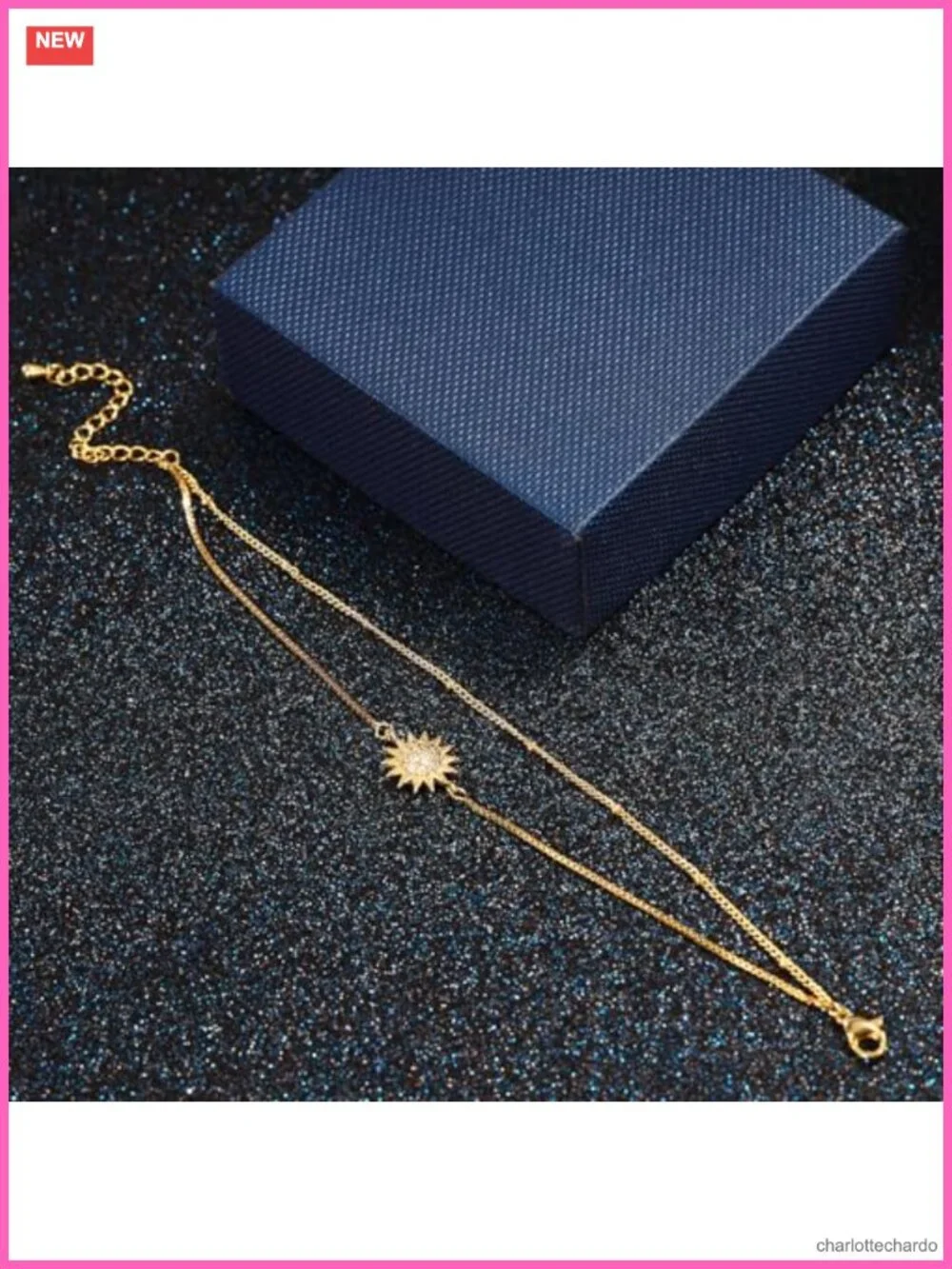 14k Gold Plated Pearl Cross Bracelet Dainty Adjustable Chain Women Jewelry